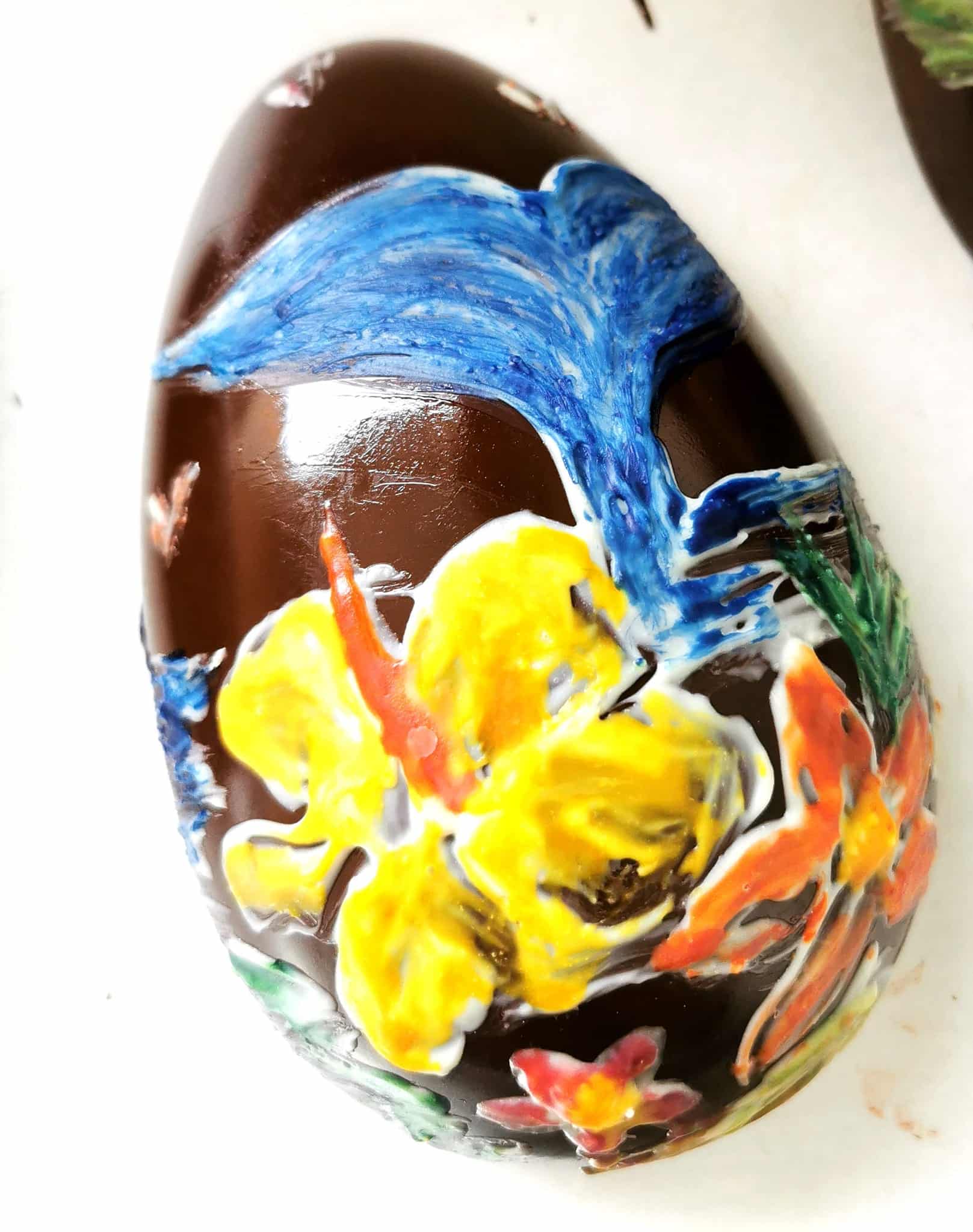 La peinture sur chocolat