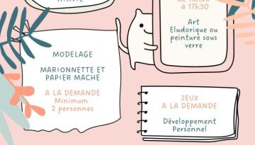 programme créatif de juin