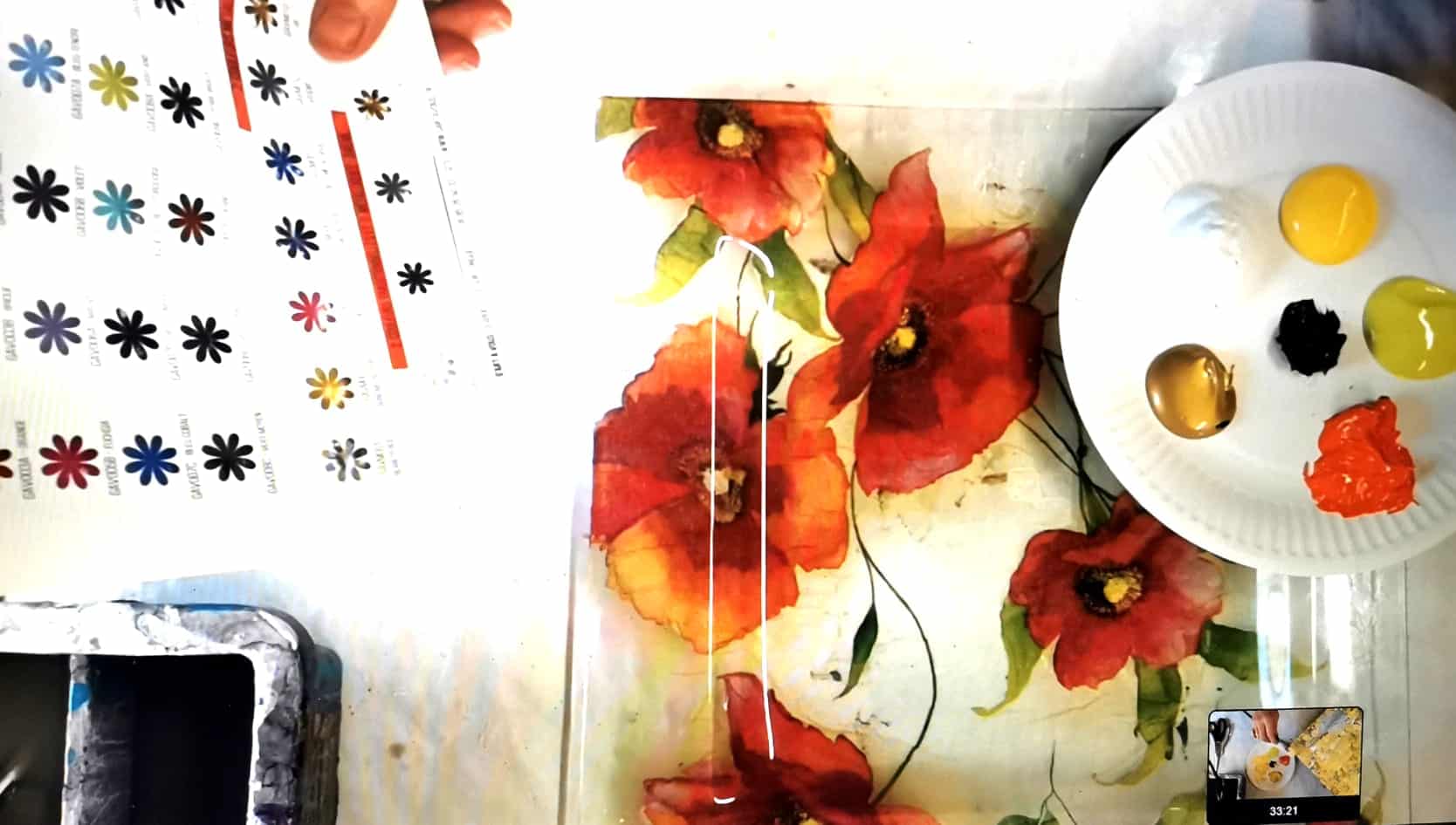 Travail des couleurs, des dégradés et des transparences dans le Niveau 2 des techniques G’Art à Vous.
