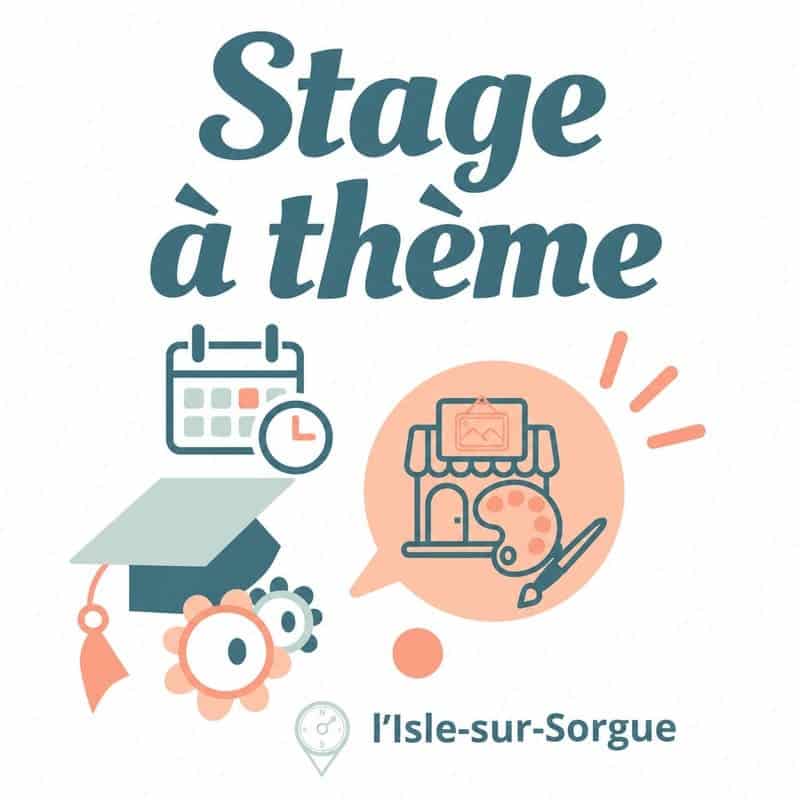 Stages à thème - Peinture sur verre G'Art à vous